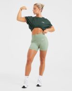 Do It For You Oversized T Shirt - Forest Green - Image 7