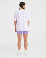 Do It For You Oversized T Shirt - Orchid Purple - Image 4