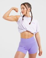Do It For You Oversized T Shirt - Orchid Purple - Image 7