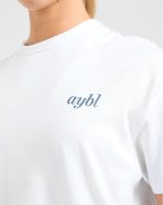 Show Yourself Kindness Oversized T Shirt - Off White/Slate - Image 5