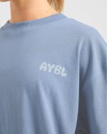 Mind Over Matter V2 Oversized T Shirt - Blue - Image 5