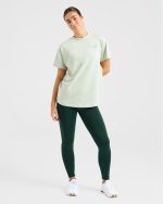 Show Yourself Kindness Oversized T Shirt - Green - Image 4