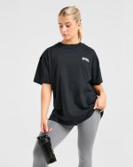 Mind Over Matter V2 Oversized T Shirt - Black - Image 8