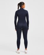 Balance V3 Seamless Zip Jacket - Navy - Image 4