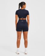 Balance V3 Seamless Shorts - Navy - Image 4