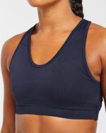 Balance V3 Seamless Sports Bra - Navy - Image 5