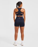 Balance V3 Seamless Sports Bra - Navy - Image 4