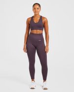 Balance V3 Seamless Leggings - Purple - Image 3