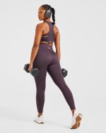 Balance V3 Seamless Leggings - Purple - Image 7