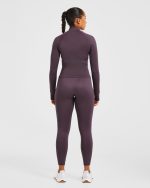 Balance V3 Seamless Zip Jacket - Purple - Image 4