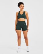 Balance V3 Seamless Sports Bra - Dark Green - Image 3