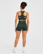 Balance V3 Seamless Sports Bra - Dark Green - Image 4