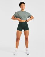 Balance V3 Seamless Shorts - Dark Green - Image 8