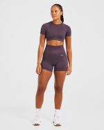 Balance V3 Seamless Shorts - Purple - Image 3