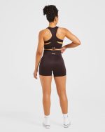 Balance V3 Seamless Shorts - Dark Brown - Image 4