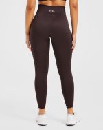 Balance V3 Seamless Leggings - Dark Brown - Image 2