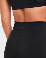 Sculpt Wrap Shorts - Black - Image 6