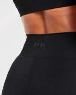 Sculpt Wrap Leggings - Black - Image 6