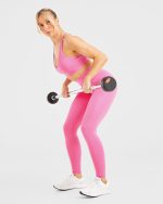 Staple Sports Bra - Summer Pink - Image 7