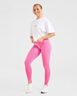 Staple Leggings - Summer Pink - Image 8