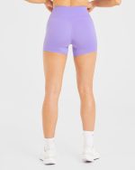 Staple Shorts - Vibrant Violet - Image 2