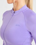 Staple Zip Jacket - Vibrant Violet - Image 5