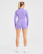Staple Zip Jacket - Vibrant Violet - Image 4