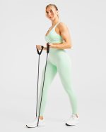 Staple Leggings - Mint Green - Image 7
