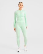 Staple Zip Jacket - Mint Green - Image 3
