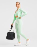 Staple Zip Jacket - Mint Green - Image 7