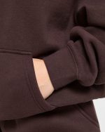 Varsity 2.0 Oversized Hoodie - Cocoa Brown - Image 6
