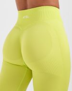 Adapt Seamless Leggings - Lime Green - Image 6