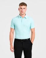 Precision Texture Polo - Summer Blue