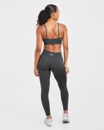 Adapt Seamless Sports Bra - Dark Charcoal - Image 4