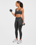 Adapt Seamless Leggings - Dark Charcoal - Image 8