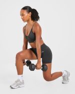 Adapt Seamless Shorts - Dark Charcoal - Image 8