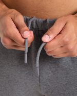 Essential Oversized Straight Leg Joggers - Charcoal - Image 5