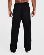 Essential Oversized Straight Leg Joggers - Black - Image 2