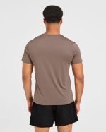 Origin T Shirt - Mocha Brown - Image 2