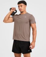 Origin T Shirt - Mocha Brown - Image 7