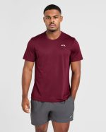 Origin T Shirt - Merlot Red