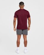 Origin T Shirt - Merlot Red - Image 4