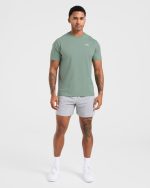 Essential T Shirt - Slate Green - Image 3