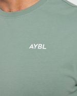 Essential T Shirt - Slate Green - Image 5