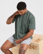 Lift Club Oversized T Shirt - Vintage Sage - Image 7