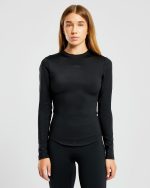 Sculpt Long Sleeve Top - Black