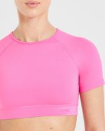 Staple Crop Top - Summer Pink - Image 5