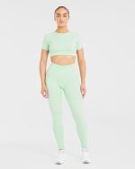 Staple Crop Top - Mint Green - Image 3