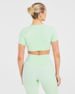 Staple Crop Top - Mint Green - Image 2