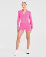 Staple Zip Jacket - Summer Pink - Image 3